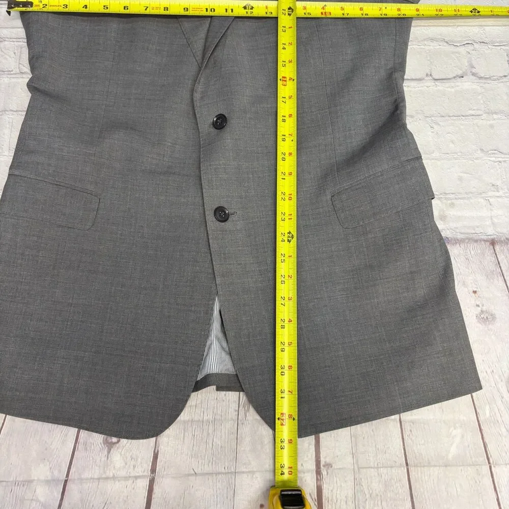 Brook Brothers Explorer Fitzgerald Fit Blazer Jacket Size 43L Wool Blend C085 27